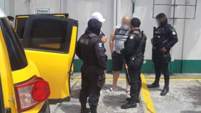 Fredy Orozco, alias El Tata, fue capturado este domingo en Ciudad de Guatemala.
