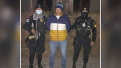 Gersom Muñoz, alias El Duke, fue capturado en Guatemala.