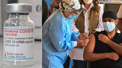 Israel donó 5,000 vacunas para inocular a 2,500 trabajadores de la Salud de Honduras. Un médico y una enfermera fueron los primeros en inmunizarse.