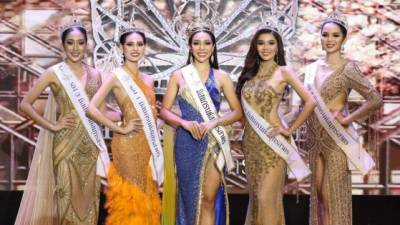 El concurso Miss Grand Samut Sakhon.