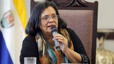 Julieta Castellanos, exrectora de la Unah. En 2012 ella también fue víctima de la brutalidad policial, ya que policías se involucraron en el asesinato de su hijo.