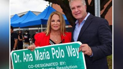 La Doctora Ana María Polo.