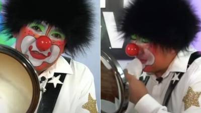 El payaso 'Chuponcito'.