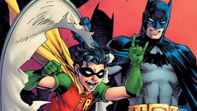 Robin y Batman.