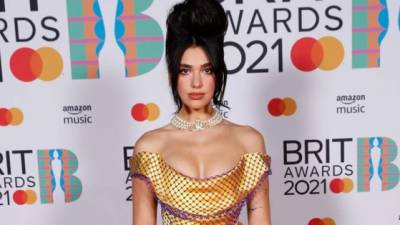 La cantante Dua Lipa.