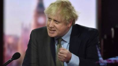 Boris Johnson, primer ministro británico.