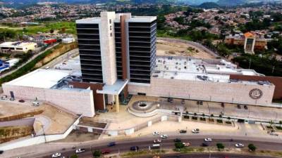 Instalaciones del Banco Central de Honduras.