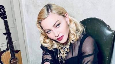 La estrella de música pop Madonna.