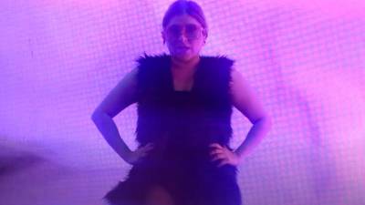 La cantante y actriz hondureña Maru Quesada.