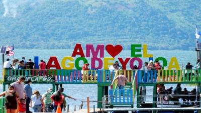 Tras la reapertura económica el Lago de Yojoa es uno de los lugares que más visitantes ha recibido.