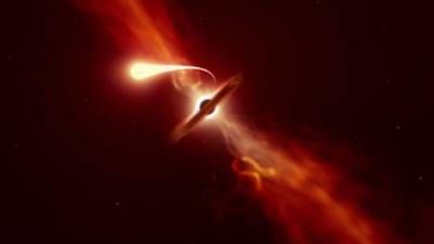 La observación fue posible con los telescopios del Observatorio Europeo Austral.