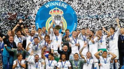 Real Madrid ha ganado 13 veces el título de la Champions League.