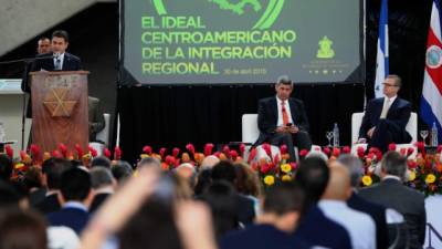 El mandatario Juan Orlando Hernández le apuesta a la integración de la región para hacer crecer la economía.