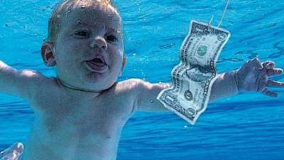 Portada del disco 'Nevermind'.