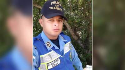 El policía Roni Francisco Martínez Cáceres es sospechoso del asesinato del menor Ricky Marley Pérez López.
