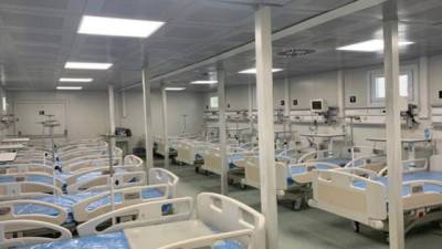 El proceso de compra de siete hospitales móviles para atender a pacientes con Covid-19 sufrió varios señalamientos de irregularidades. A la fecha solo uno de los módulos, el de San Pedro Sula, está funcionando.