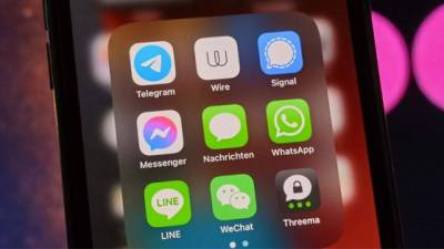 Telegram y Signal están recibiendo miles de usuarios.