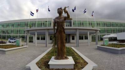 Edificio de la Corte Suprema de Justicia en San Pedro Sula.