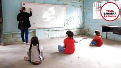 “Queremos volver a las aulas, aprendemos más”: niños de SPS