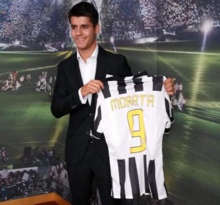 Juventus presenta oficialmente a Morata &nbsp;