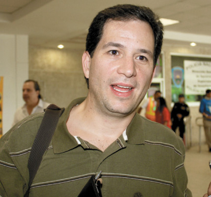 Periodistas mexicanos encantados con baleadas