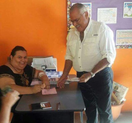 Así votaron los 'tiburones' de la política en Honduras