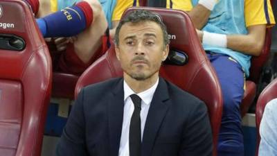 Luis Enrique y el Barcelona marchan en el primer lugar de la Liga de España.