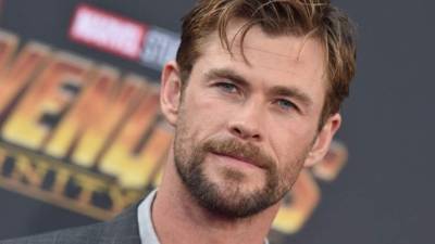 El actor Chris Hemsworth.