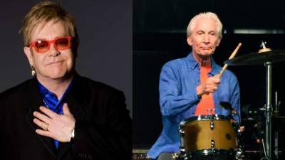 'Un día muy triste. Charlie Watts fue el mejor batería. El más elegante de los hombres y una compañía genial', dijo Elton John.