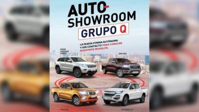 El Auto Showroom de Grupo Q se realizará de 9:00 am a 5:00 pm., de acuerdo con la terminación de tu número de identidad.