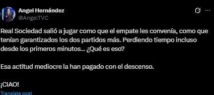 Prensa reacciona: esto dicen tras nuevo descenso de Real Sociedad en Honduras