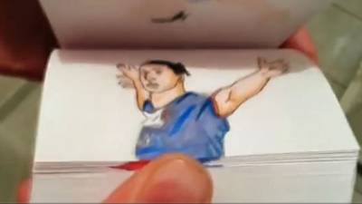 El gol que marcó el delantero sueco del PSG, Zlatan Ibrahimovic, ante el Bastia quedará inmortalizado con un trabajado en flipbook.