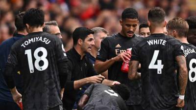 El Arsenal empató 1-1 en cancha del Southampton.