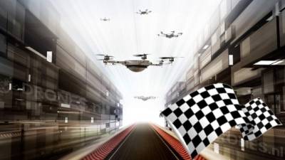 Poco a poco, las carreras de drones irán ganando popularidad.