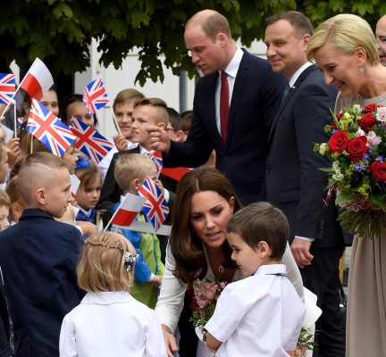 Catalina y Guillermo de Inglaterra, de visita en Polonia y Alemania