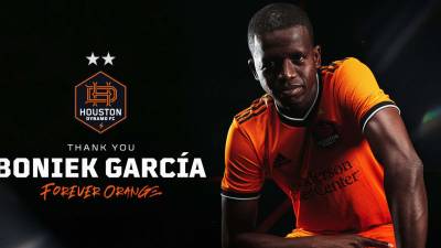Boniek García se convierte en agente libre tras desvincularse del Houston Dynamo.