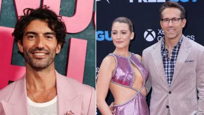 Justin Baldoni dice que Ryan Reynolds le habló feo por culpa de Blake Lively.