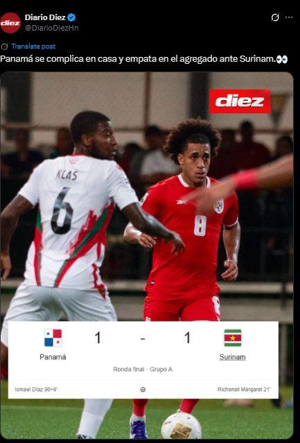 Chepe Bomba, resignado y sorprende tras el Panamá vs Surinam: Es una pesadilla