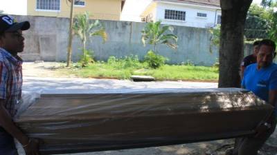 El cadáver fue reclamando en la morgue.