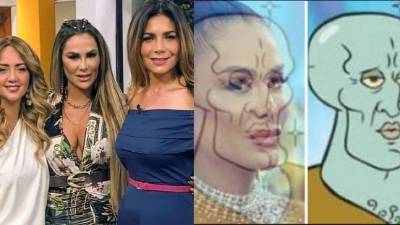 Ninel Conde se volvió la burla de las redes sociales luego de aparecer en el matutino de Televisa Hoy con un rostro bastante cambiado.
