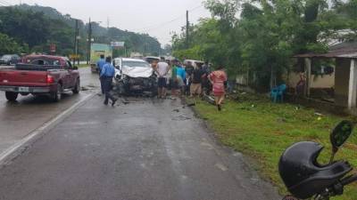 Las autoridades se hicieron presentes en el lugar.