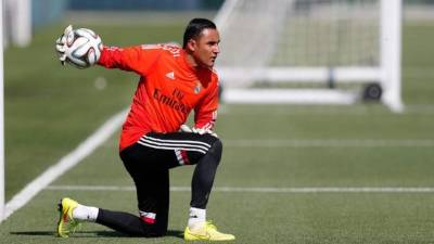 Navas suma dos semanas sin poder jugar .