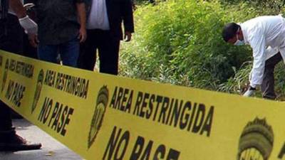 Las autoridades buscan en el lugar en el que presuntamente fueron enterrados los restos de la víctima.