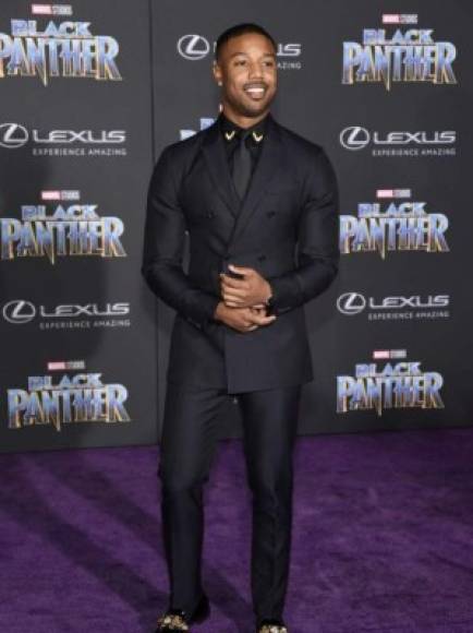 Michael B. Jordan<br/><br/>El actor de 'Creed' o 'Black Panther' de 32 años tiene un encanto irresistible.