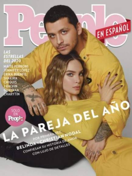 FOTOS: Enamorados y felices, así deslumbraron Belinda y Christian Nodal en la portada de People en Español