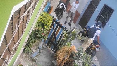 Captura de pantalla del video de la agresión.