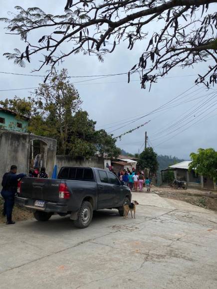 Personal Policial de DPI asignados a la UDEP-04 Copan, mediante denuncia local, se requirieron a Suany Pesquera, quien en ese momento estaba en el Hospital de Occidente con una de sus hijas enfermas.