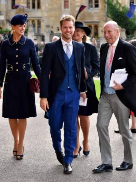 El actor Sam Branson también asistió a la ceremonia.