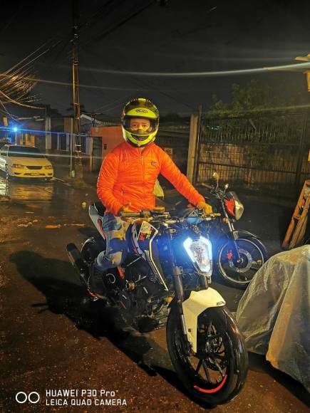 Tras la colisión, el conductor del automóviol se dio a la fuga.