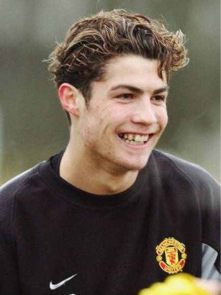 En el Manchester United Cristiano jugó seis años.